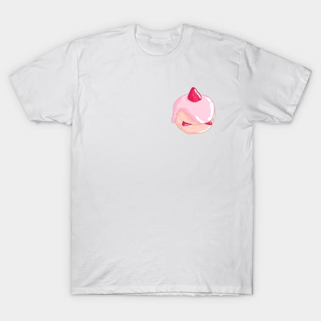 Strawberry cake T-Shirt by Raquel